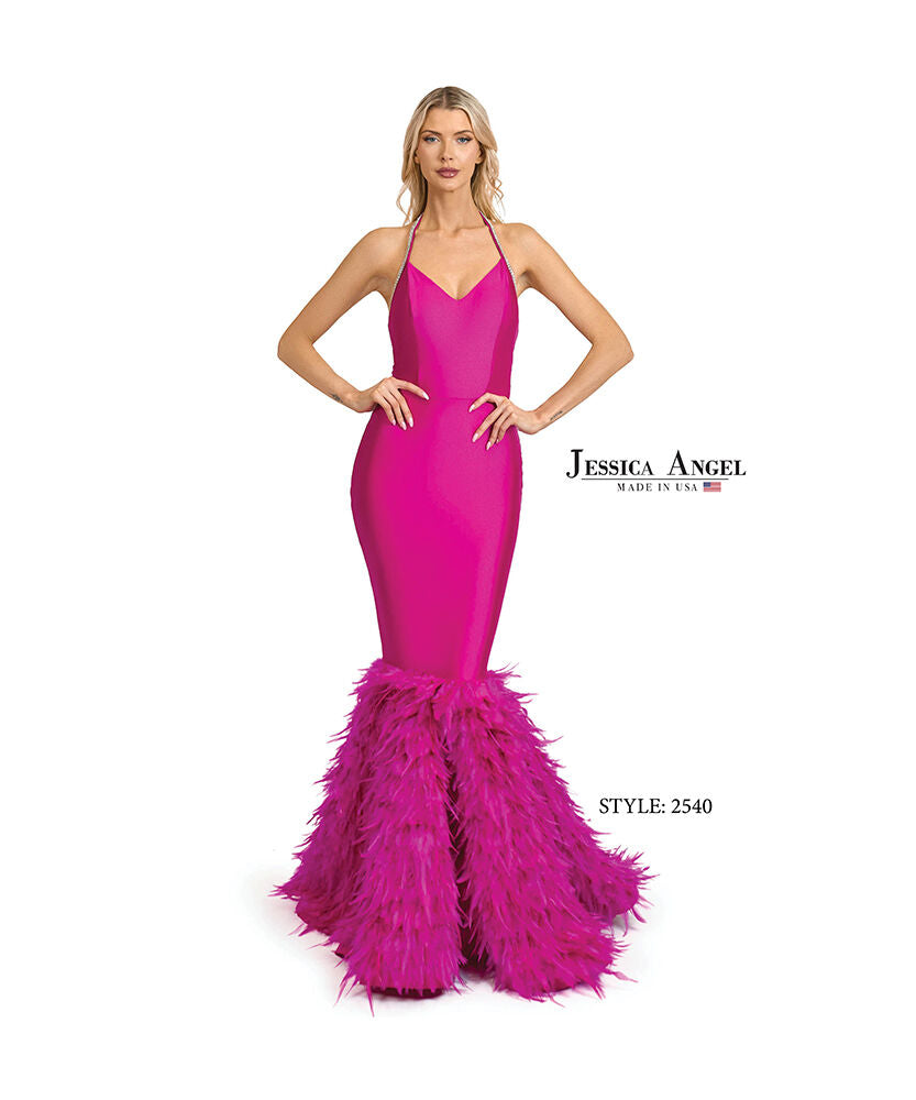 Prom Dresses Prom Long Formal Mermaid Dress Jessica Angel 2540 Fuchsia