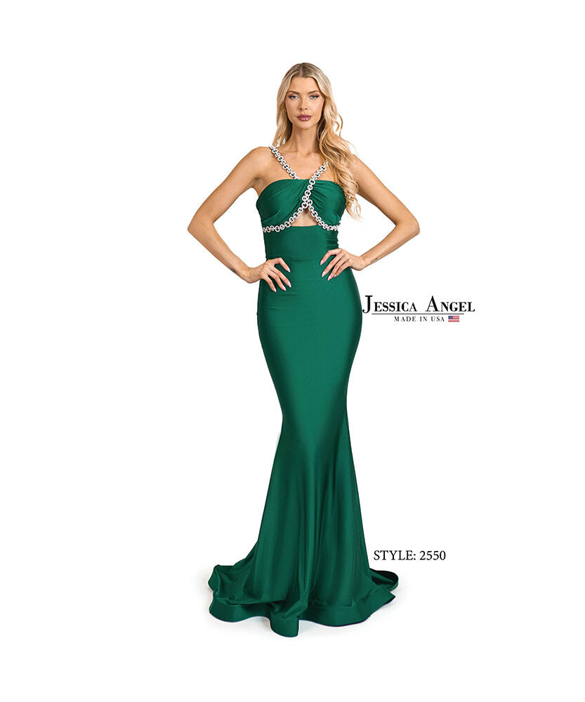 Prom Dresses Long Prom Formal Mermaid Dress Jessica Angel 2550 Hunter