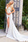 Wedding Dresses Long Floral Mermaid Wedding Dress Ivory