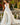 Wedding Dresses Long Lace Beaded Wedding Dress  Off-White
