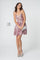 Jewel Accented Waistline Illusion Short Prom Dress - The Dress Outlet Elizabeth K