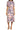 Formal Dresses  Floral Print Cocktail Midi Dress Navy Multi