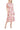 Cocktail Dresses Printed Floral Midi Short Cocktail Dress Lavender Multi