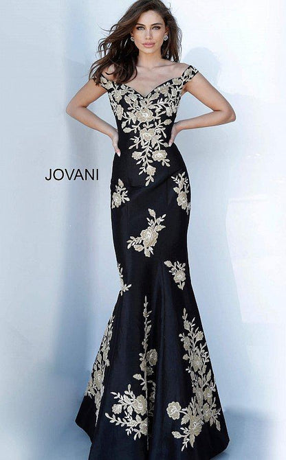 JVN By Jovani Long Formal Prom Gown JVN00635 - The Dress Outlet Jovani