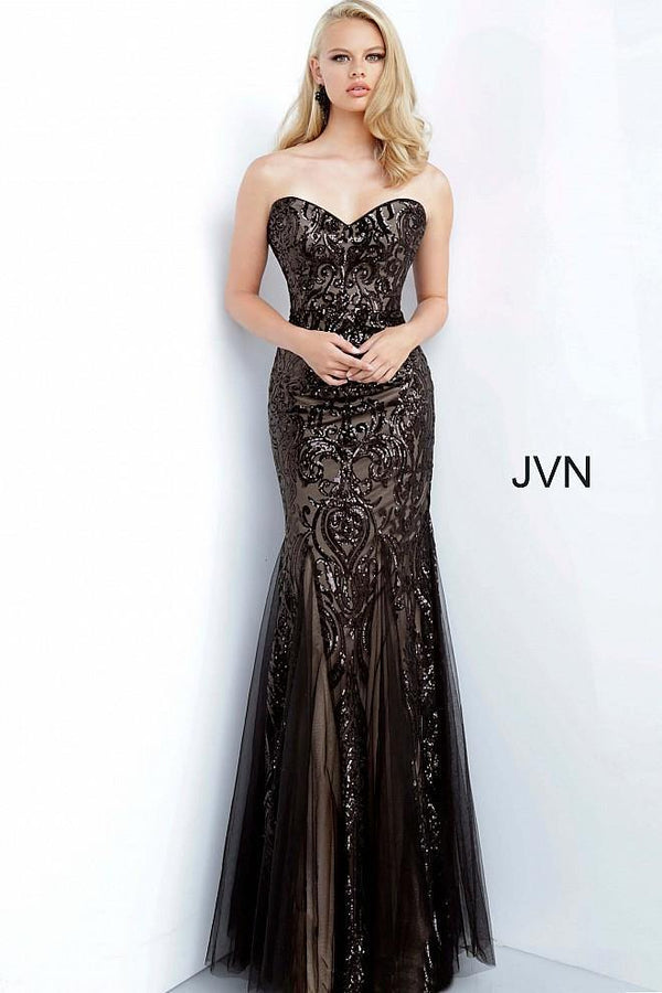 Jovani 00954 Long Mermaid Prom Gown