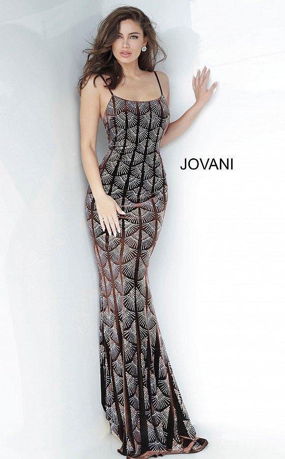 JVN By Jovani Long Formal Velvet Dress JVN00993 - The Dress Outlet Jovani