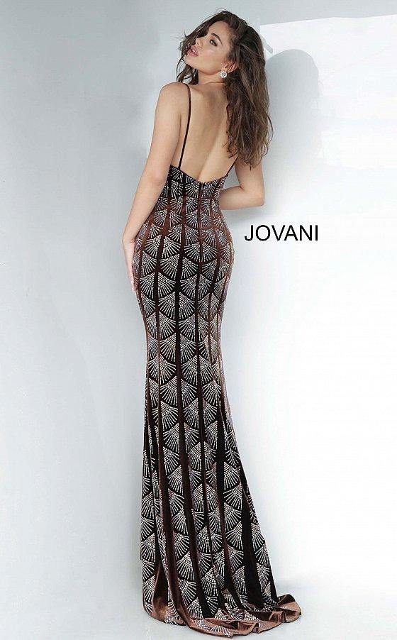 JVN By Jovani Long Formal Velvet Dress JVN00993 - The Dress Outlet Jovani