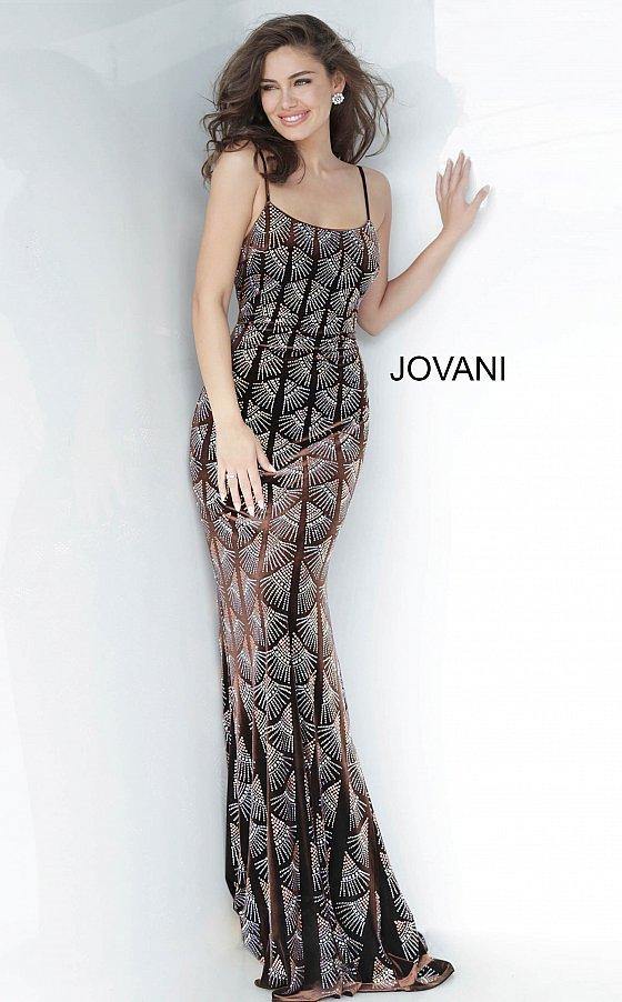 JVN By Jovani Long Formal Velvet Dress JVN00993 - The Dress Outlet Jovani
