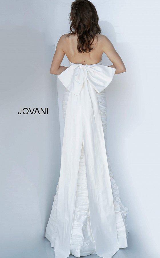 Jovani 02035 Long Strapless Prom Gown