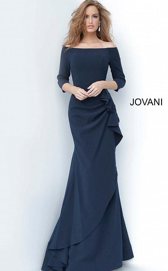 Jovani 00446 Off Shoulder Ruched Long Gown The Dress Outlet Jovani 00446 Off Shoulder Ruched Long Gown The Dress Outlet