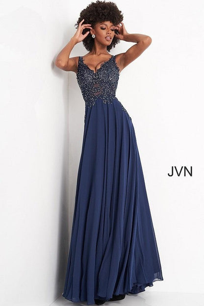Jovani Long Prom Dress 02308 - The Dress Outlet