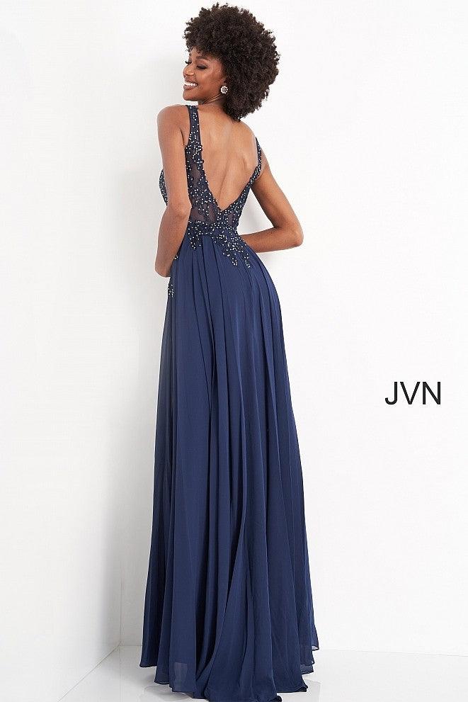 Jovani Long Prom Dress 02308 - The Dress Outlet