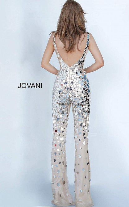 JVN By Jovani Long Formal Prom Jumpsuit JVN02507 - The Dress Outlet Jovani