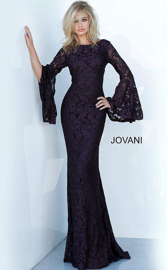 JVN By Jovani Long Formal Fitted Prom Gown JVN03352 - The Dress Outlet Jovani