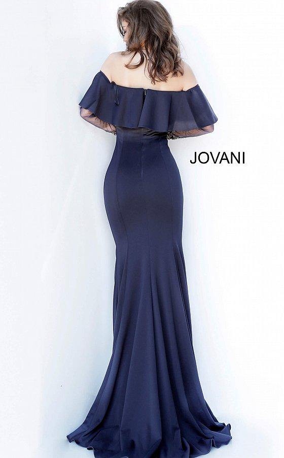 JVN By Jovani Long Formal Evening Dress JVN1152 - The Dress Outlet Jovani