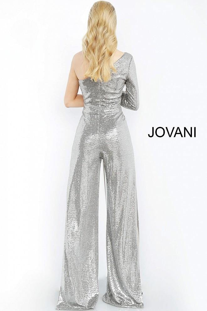 Jovani Metallic Formal Jumpsuit JVN1722 - The Dress Outlet