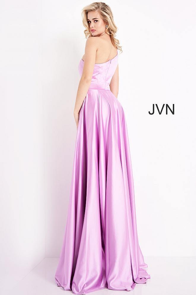 Jovani 1766 Prom Long Satin Dress