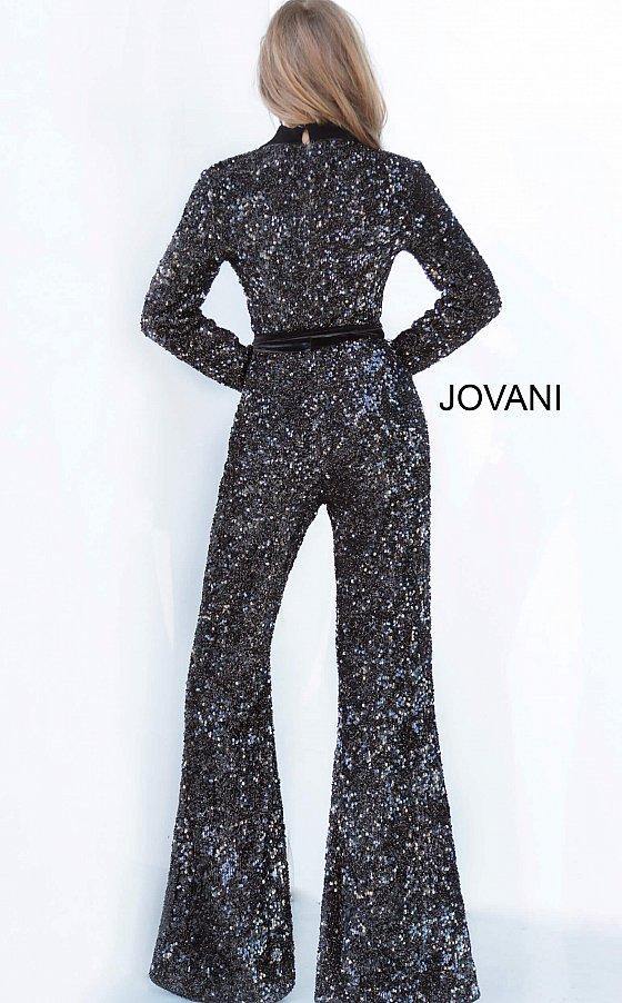 JVN By Jovani Long Formal Jumpsuit JVN1931 - The Dress Outlet Jovani