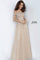 JVN by Jovani Long Formal Prom Dress JVN2004 Gold - The Dress Outlet Jovani