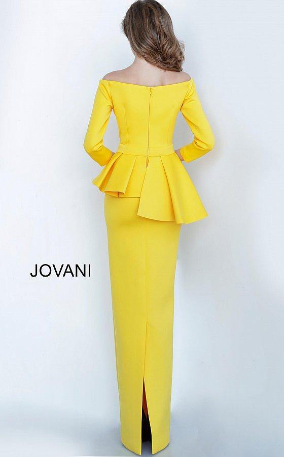 Jovani 2144 Long Off Shoulder Prom Dress
