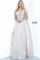 JVN By Jovani Long Spaghetti Strap Prom Ball Gown JVN2206 - The Dress Outlet Jovani