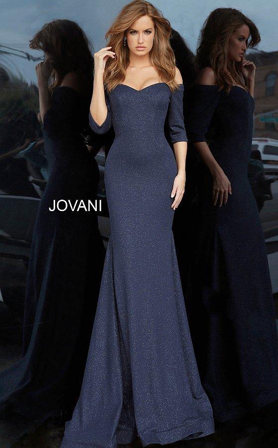 Jovani 2969 Long Formal Glitter Dress