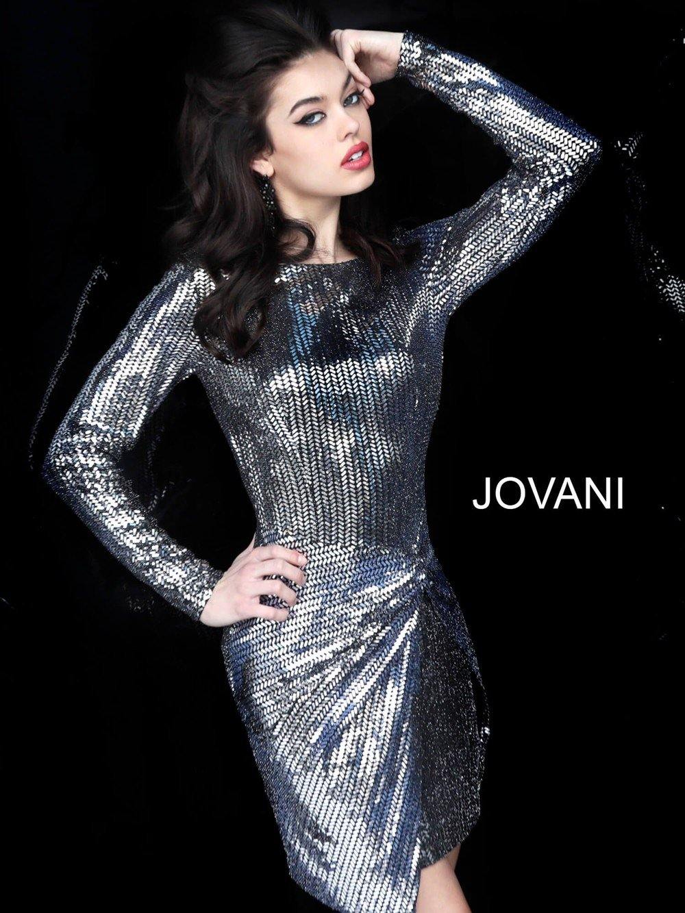 Jovani Short Dress Cocktail JVN3478 - The Dress Outlet