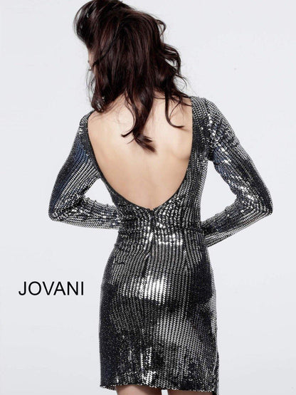 Jovani Short Dress Cocktail JVN3478 - The Dress Outlet