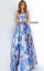 JVN By Jovani Prom Long Print Ball Gown JVN3771 - The Dress Outlet Jovani