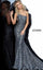 JVN By Jovani Long Prom Fitted Lace Dress JVN3927 - The Dress Outlet Jovani