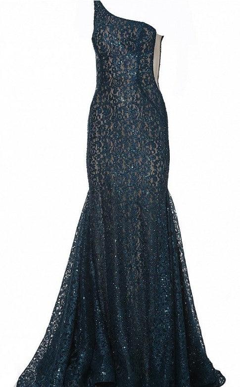 Jovani 3927 Long Prom Formal Lace Dress