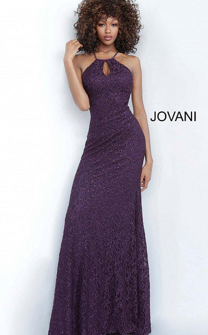 JVN By Jovani Long Formal Lace Prom Dress JVN4032 - The Dress Outlet Jovani