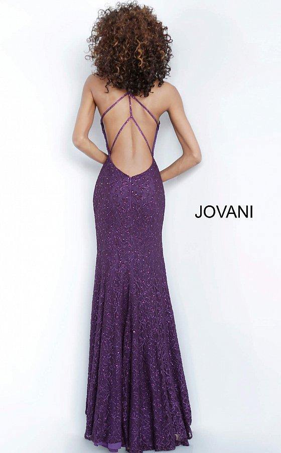 JVN By Jovani Long Formal Lace Prom Dress JVN4032 - The Dress Outlet Jovani
