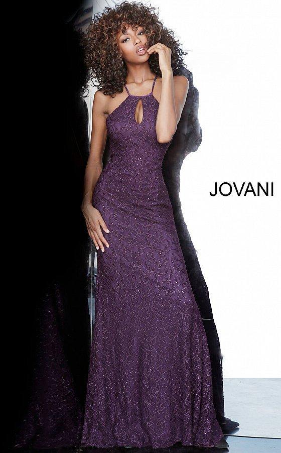 Jovani 4032 Long Formal Lace Prom Dress