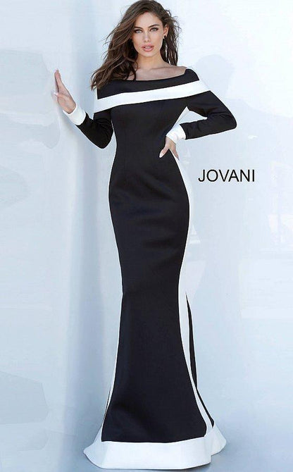 JVN By Jovani Long Sleeve Formal Dress JVN4062 - The Dress Outlet Jovani