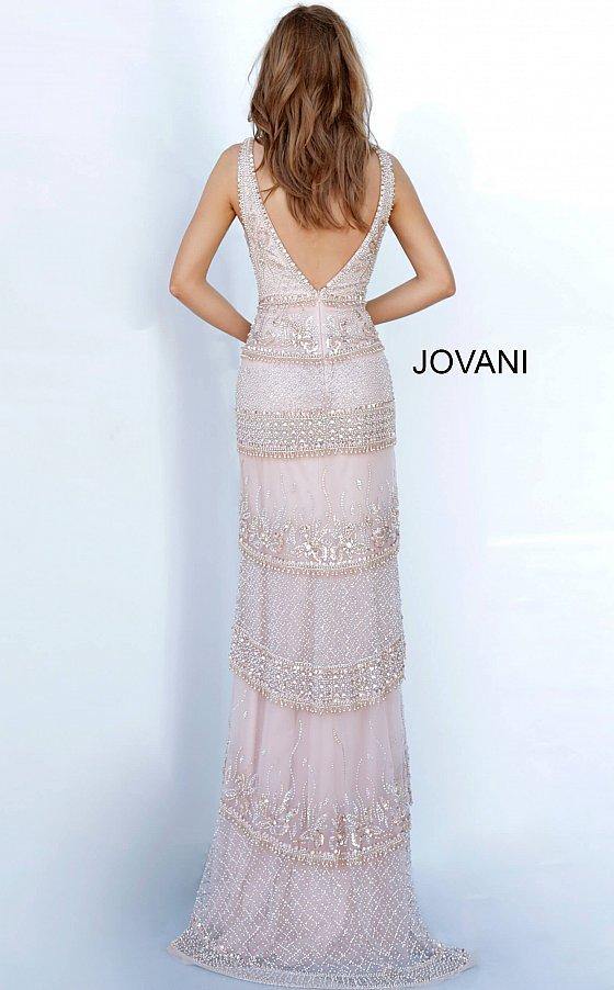 Jovani 4099 Long Sleeveless Formal Dress