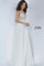 JVN By Jovani Wedding Long Dress JVN4395 Off White - The Dress Outlet Jovani