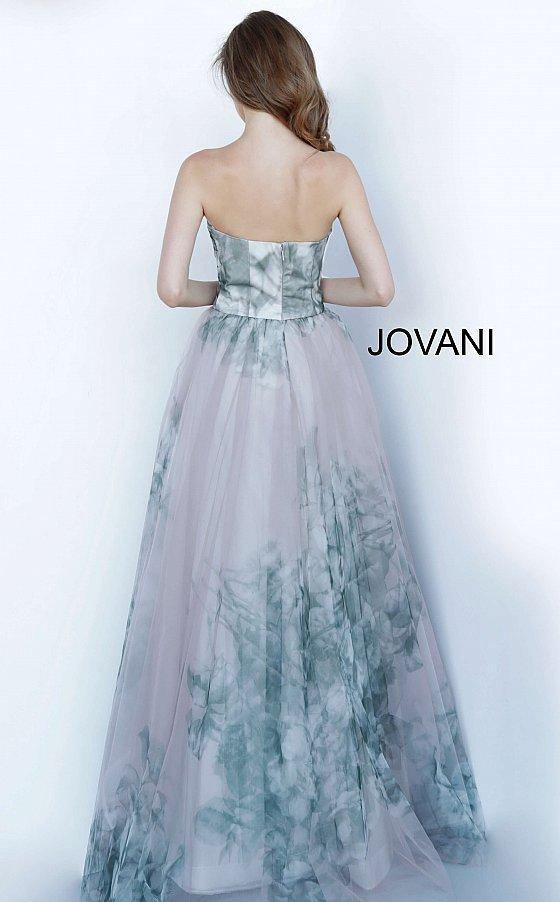 Jovani 4434 Long Formal Printed Dress