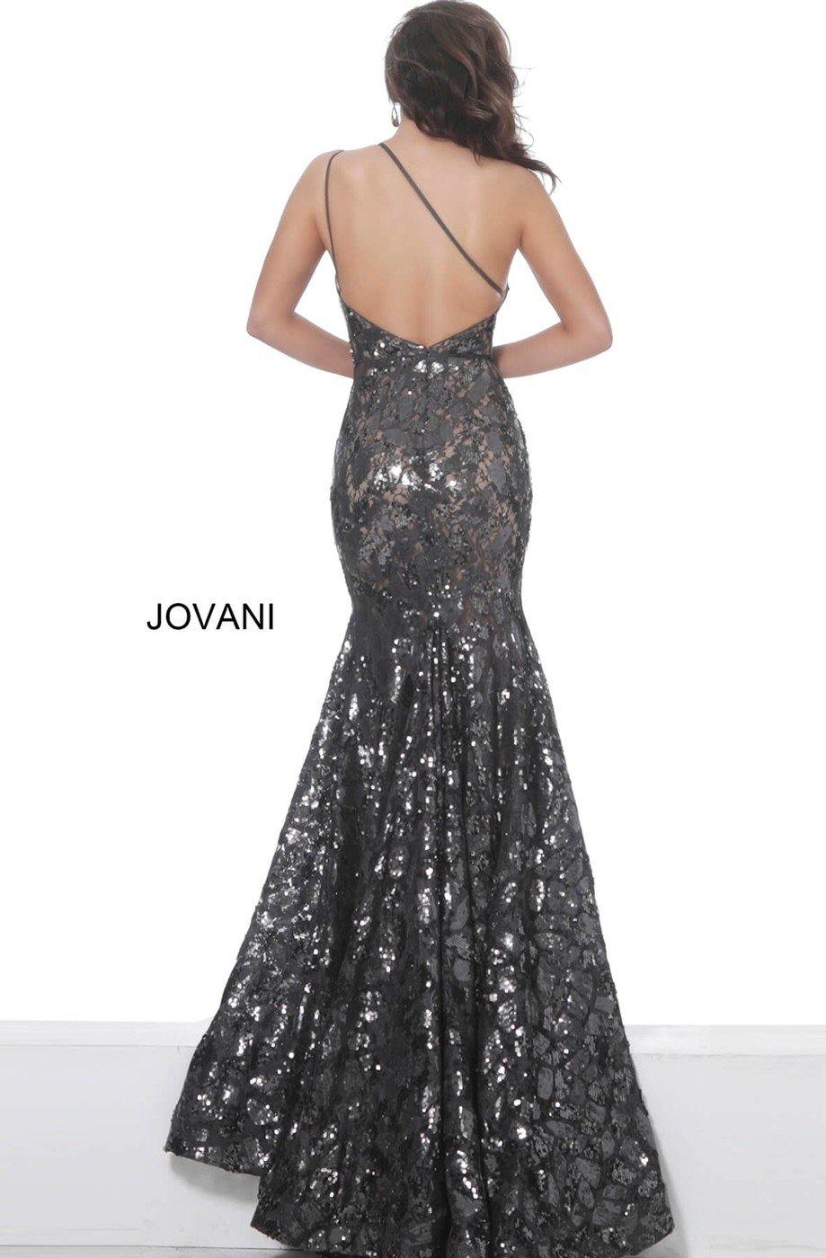 Jovani Long Sexy Fitted Dress Prom JVN4553 - The Dress Outlet