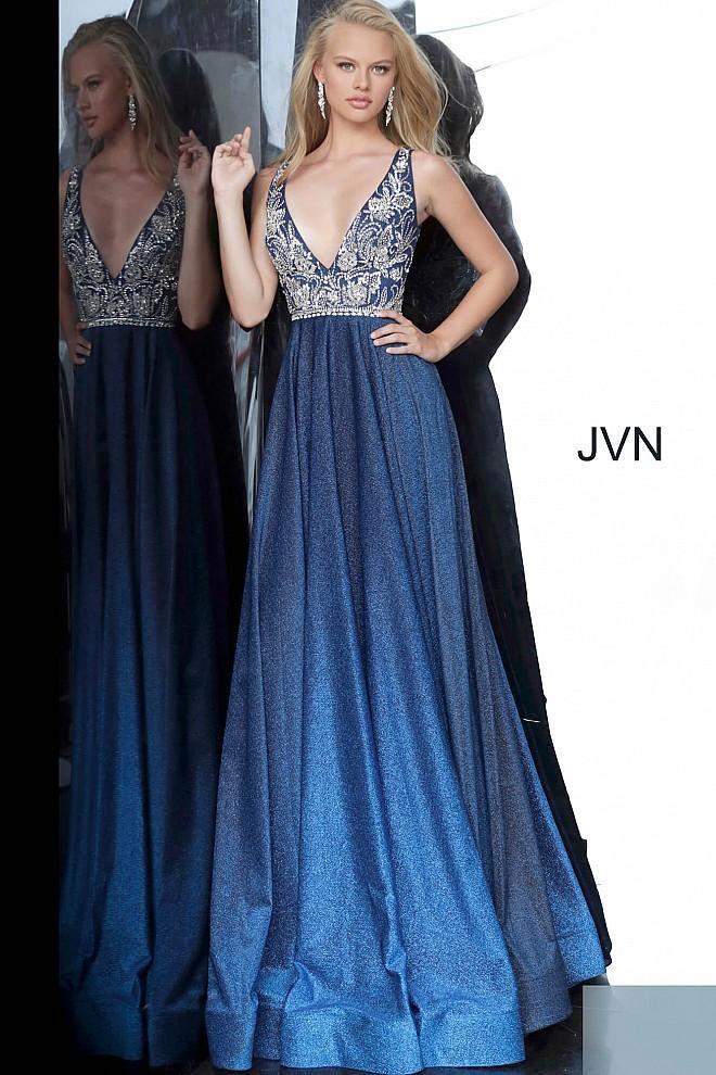 Jovani 4608 Beaded Long Prom Dress