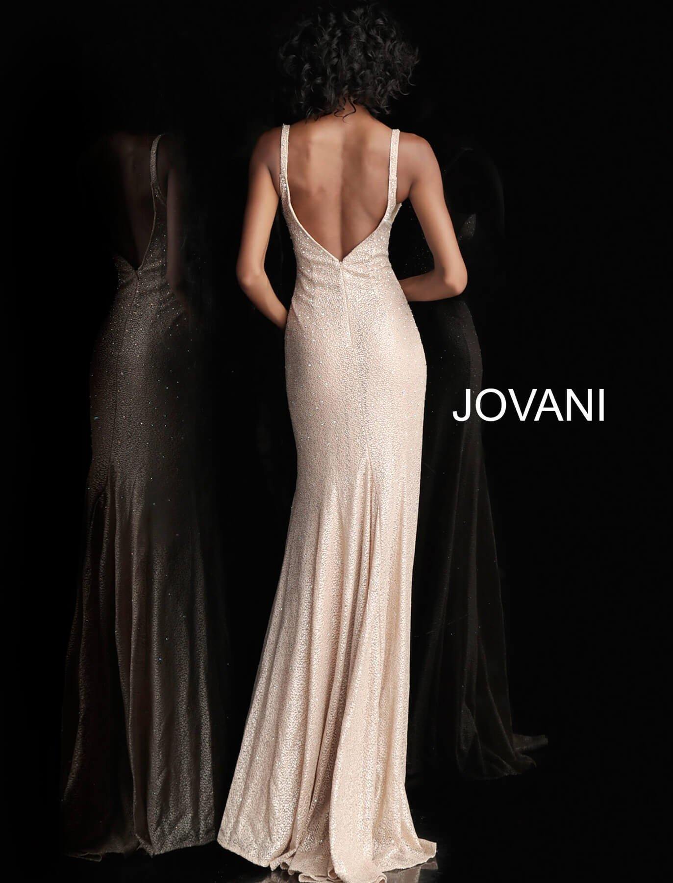 Jovani Long Fitted Prom Dress JVN54802 - The Dress Outlet