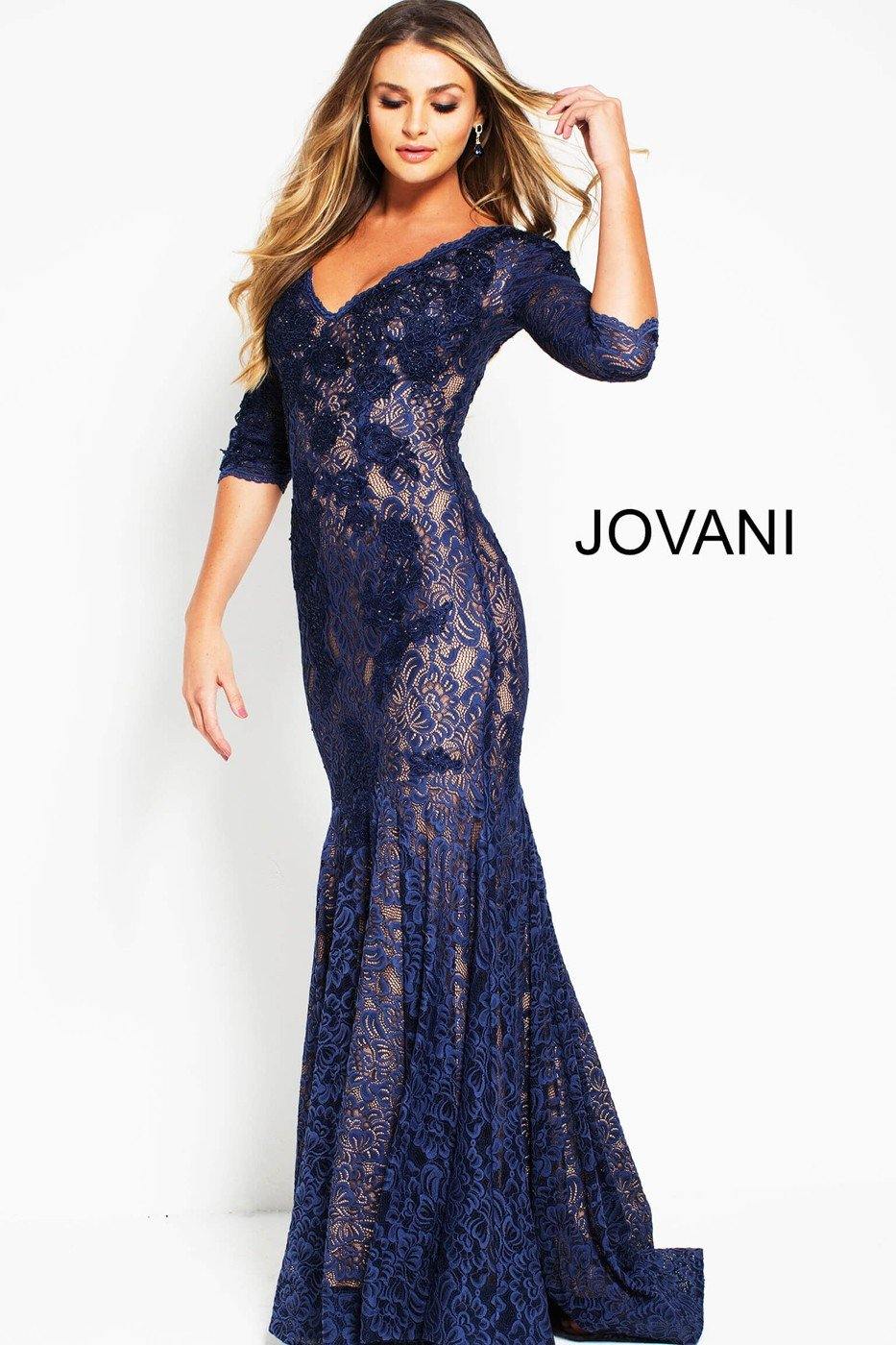 Jovani 54835 Long Fitted Formal Dress