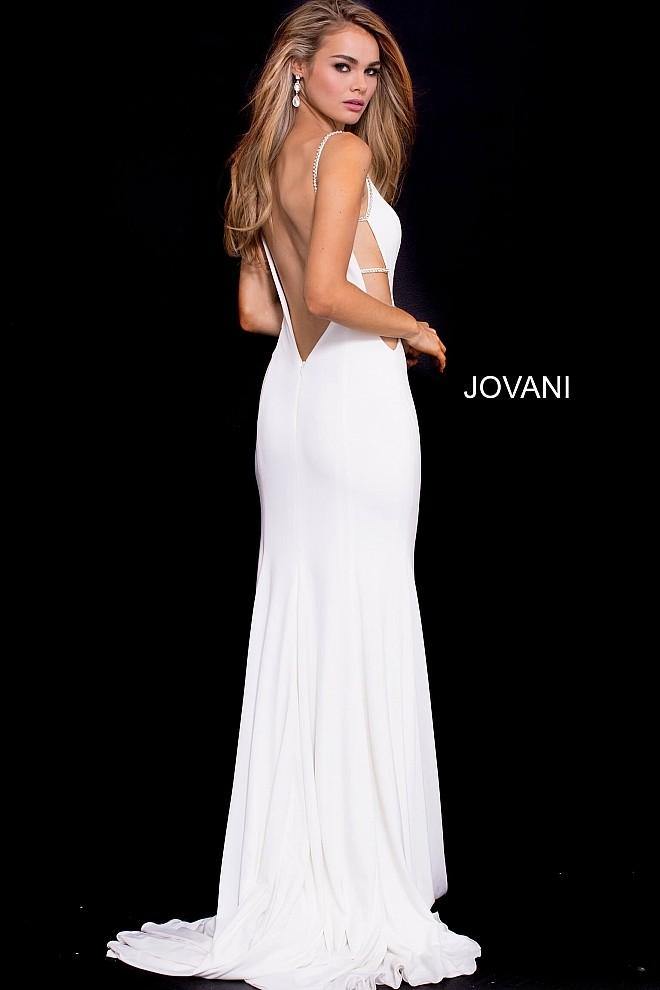 Jovani Long Sexy Fitted Prom Dress JVN57295 - The Dress Outlet