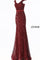 JVN By Jovani Long Cap Sleeve Fitted Prom Dress JVN62499 - The Dress Outlet Jovani