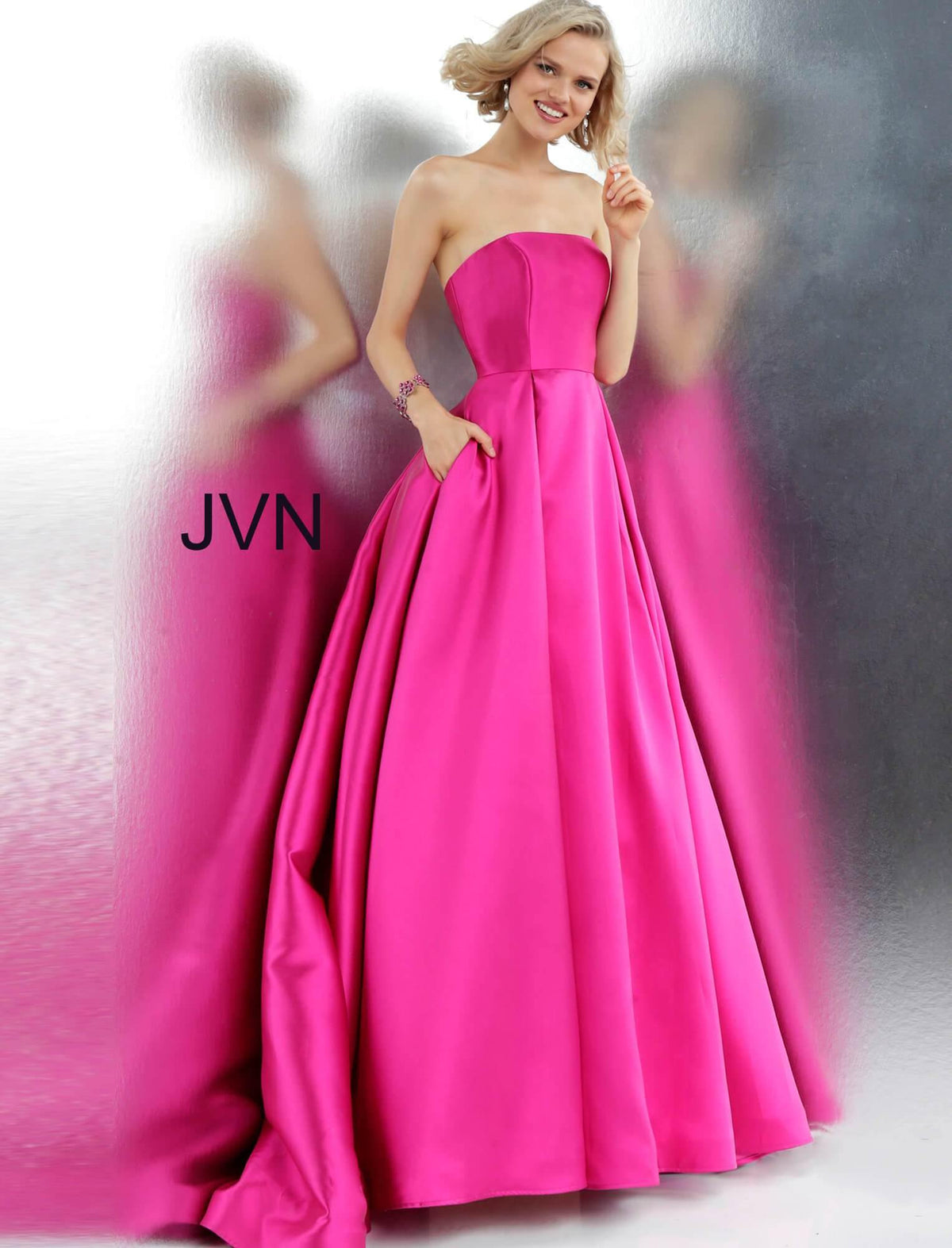 sachin and babi light blue dress Jovani Dresses main image 0