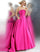 JVN By Jovani Prom Long Strapless Pleated Skirt Ball Gown JVN62633 - The Dress Outlet Jovani