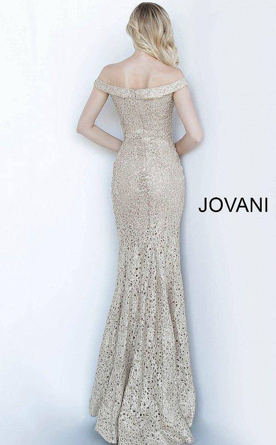 JVN By Jovani Long Off Shoulder Prom Dress JVN63815 - The Dress Outlet Jovani