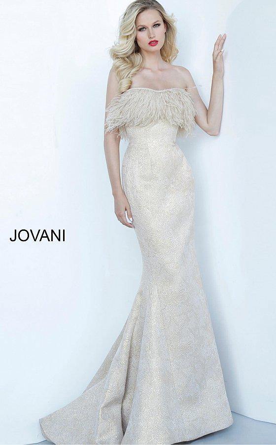 JVN By Jovani Long Formal evening Dress JVN66240 - The Dress Outlet Jovani