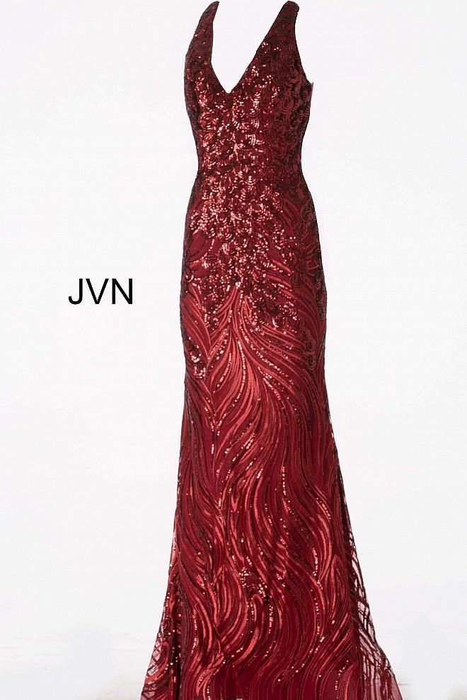 Gold Jovani 66261 Long Sleeveless Formal Prom Dress for $275.99 – The ...