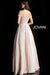 JVN By Jovani Long  Prom Gown JVN66951 Champagne - The Dress Outlet Jovani